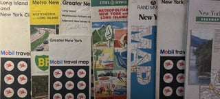 Item #1014241 A Grouping of Eight [8] C1970s-1980s Color Maps of New York City and the New York...