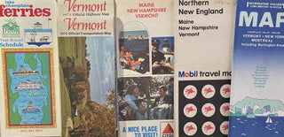 Item #1014243 A Grouping of Five [5] C1970s Vermont Highway and Transportation Road Maps