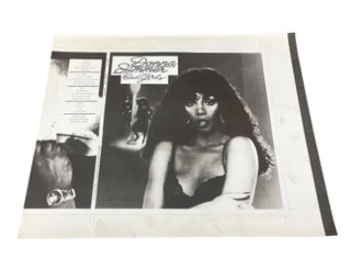 Item #1017231 Production Printer Proof for the Landmark Record Album "Bad Girls" by Donna Summer....