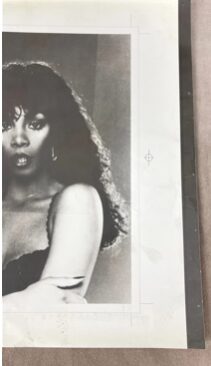 Production Printer Proof for the Landmark Record Album "Bad Girls" by Donna Summer