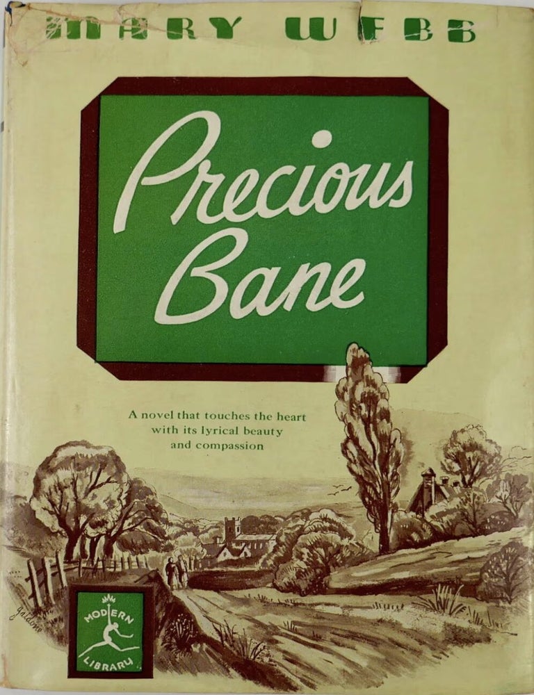 Item #1018202631 Precious Bane [Modern Library No. 219]. Mary Webb.