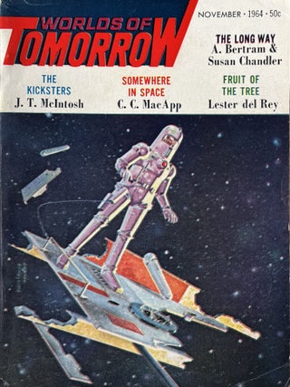 Item #1025202433 Worlds of Tomorrow, Volume 2, No. 4, November 1964. Frederik Pohl, C. C. MacApp...