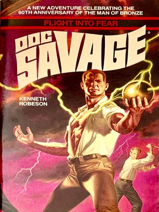 Item #1026202647 Doc Savage: Flight Into Fear [Bantam Falcon 29952]. Kenneth Robeson, Will Murray