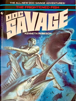 Item #1026202648 The Frightened Fish: A Doc Savage Adventure [Bantam Falcon 29748-1]. Kenneth...