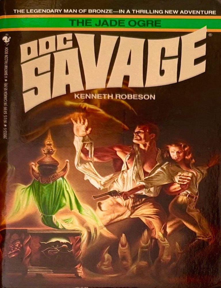 Item #1026202649 The Jade Ogre: Doc Savage [Bantam Falcon 29553]. Kenneth Robeson, Will Murray.