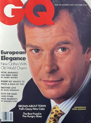 Item #10282310 GQ Magazine Volume 54, Number 10, October 1984. Arthur Cooper, in Chief