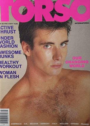 Item #10282321 Torso International, March 1986. Casey Lee Klinger, in Chief