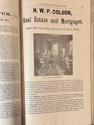 Somerville [MA]: It's Representative Business Men and It's Points of Interest