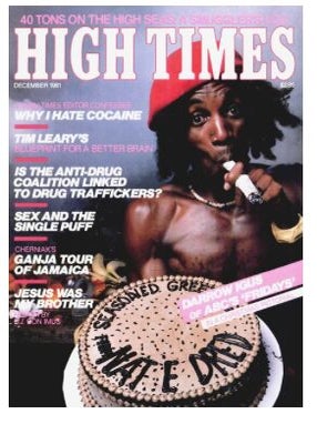 Item #103202506 High Times Magazine: The Magazine of High Society, No. 76, December 1981. Andy...
