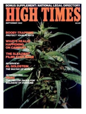 Item #103202512 High Times Magazine: The Magazine of Feeling Good, No.85, September 1982. Andy...