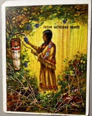 Item #106234 1910 T73 Hassan Cigarettes Indian Life In The 60'S "Squaw Gathering Grapes" Tobacco...