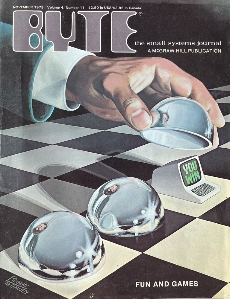 Item #1102202409 Byte: The Small Systems Journal, November 1979, Volume 4, Number 11. Christopher P. Morgan, on Chief.