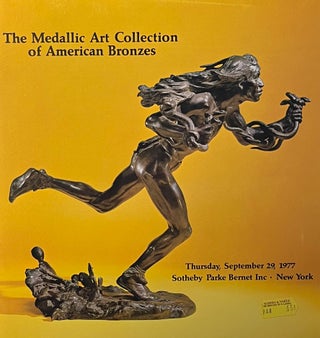 Item #11052305 The Medallic Art Collection of American Bronzes; Thursday, September 29, 1977; New...
