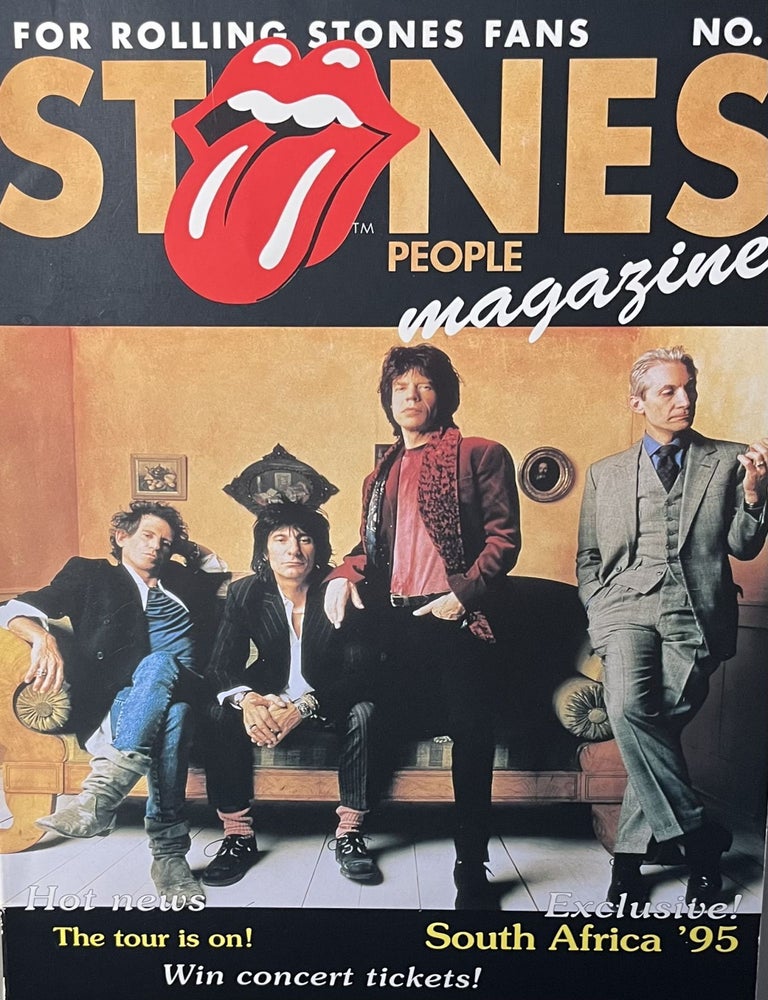 Item #11052334 Stones People Magazine for Rolling Stones Fans, No. 5. The Rolling Stones.