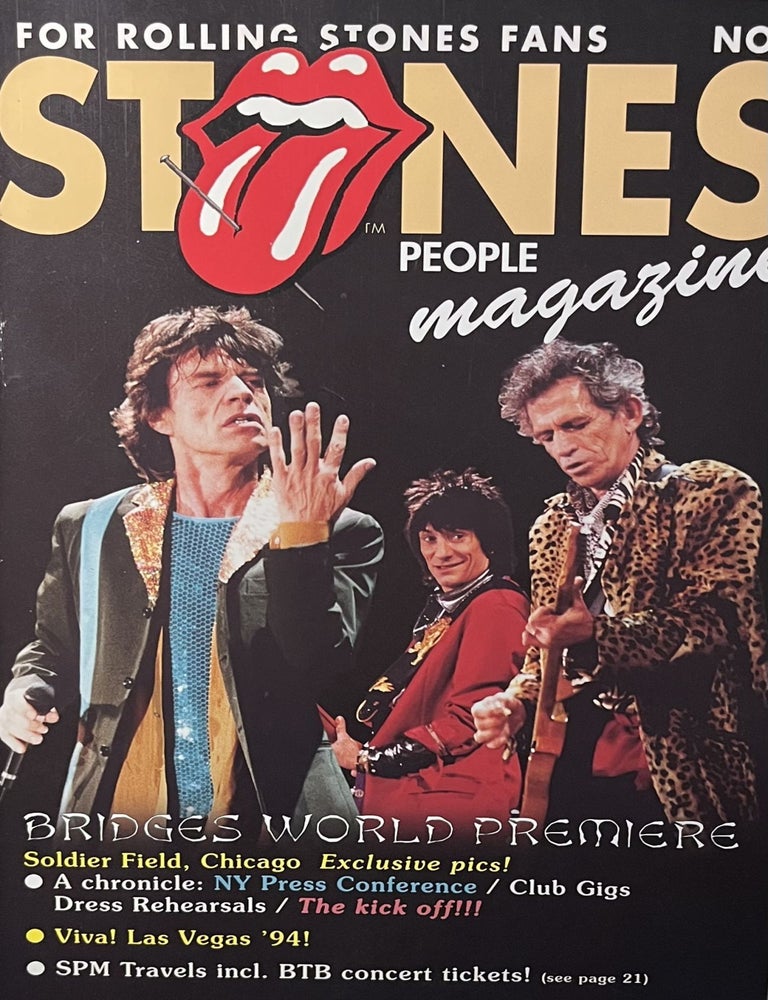 Item #11052335 Stones People Magazine for Rolling Stones Fans, No. 6. The Rolling Stones.