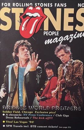 Item #11052335 Stones People Magazine for Rolling Stones Fans, No. 6. The Rolling Stones
