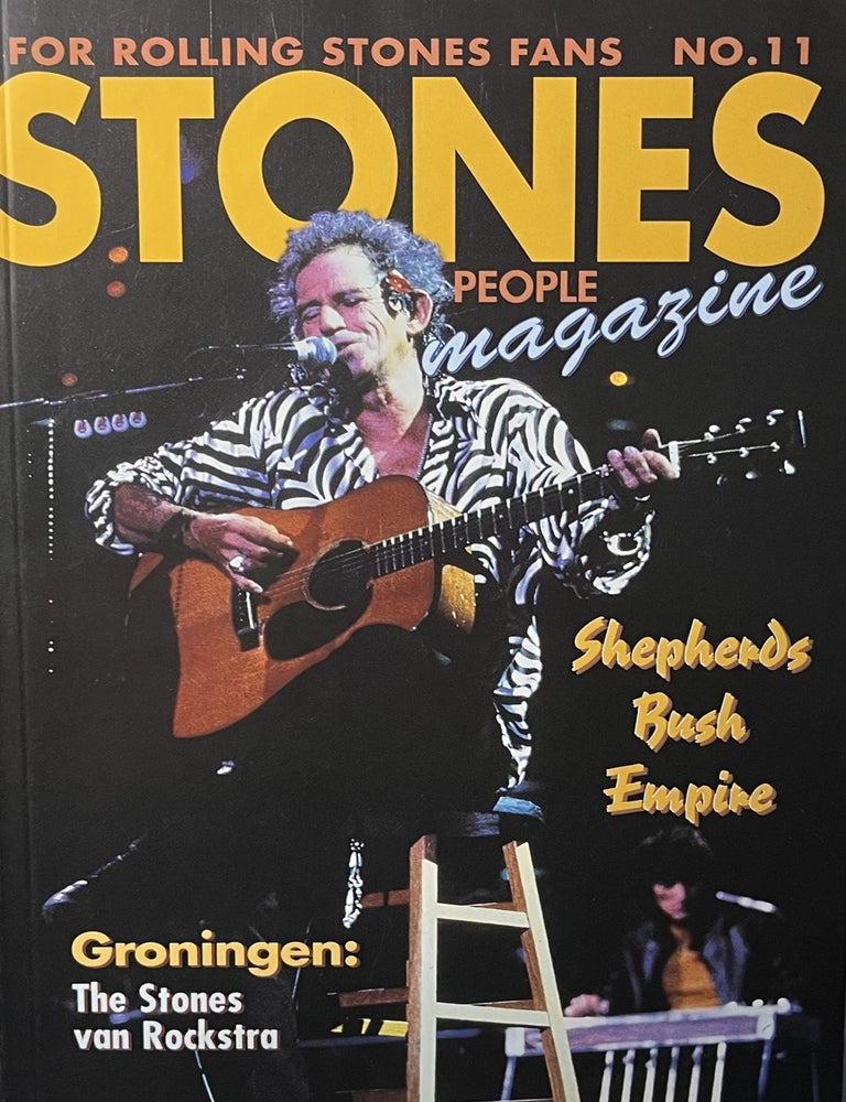 Item #11052340 Stones People Magazine for Rolling Stones Fans, No. 11. The Rolling Stones.