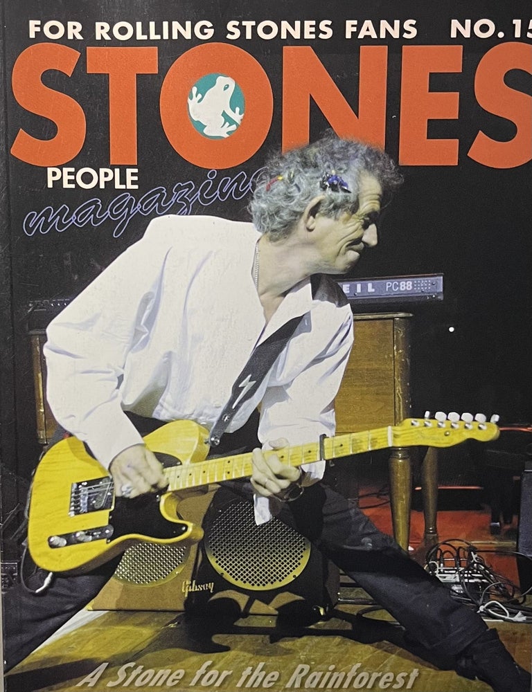 Item #11052342 Stones People Magazine for Rolling Stones Fans, No. 15. The Rolling Stones.