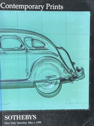 Item #11052385 Contemporary Prints, New York, May 1, 1999. Sale 7298. Sotheby's