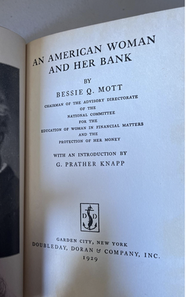 An American Woman and Her Bank