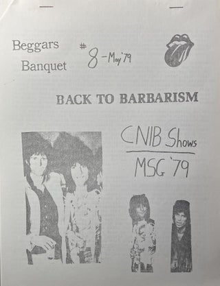 Item #11072318 Beggars Banquet #8, May '79. Bill German