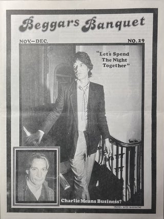 Item #11072339 Beggars Banquet #29, November-December '82. Bill German