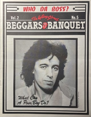 Item #11072348 Beggars Banquet, Volume 2, No. 5, 1985. Bill German