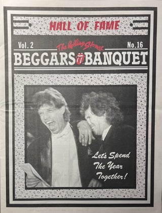 Item #11072359 Beggars Banquet, Volume 2, No. 16. Bill German