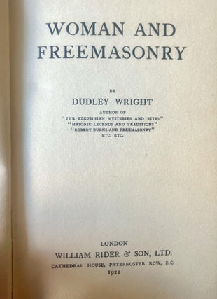Woman and Freemasonry