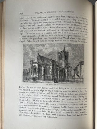 England, Picturesque and Descriptive: A Reminiscence of Foreign Travel