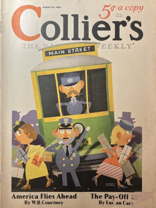 Item #1112415 Collier's: The National Weekly, August 12, 1933, Vol. 92, No. 10. William L. Chereny