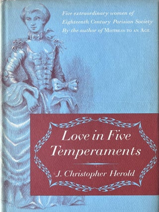 Item #1113202526 Love in Five Temperaments. J. Christopher Herold
