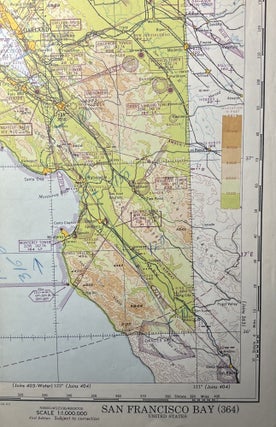 Item #11132331 World War II AAF Aeronautical Chart, San Francisco Bay [360]. United States...