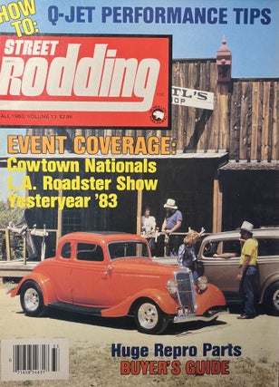 Item #11142313 Street Rodding Magazine, Volume 13, Fall 1983. Editorial Director Jerry Dexter