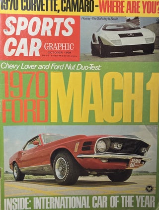 Item #11142317 Sports Car Graphic Magazine, October, 1969. Managing Don Mathews