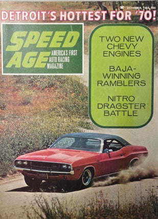 Item #11142318 Speed Age Magazine, Vol. 6, No. 5, October 1969. John Lawlor