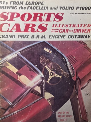 Item #11142319 Sports Car Illustrated, Vol. 6, No. 8, February 1961. Karl E. Ludvigsen