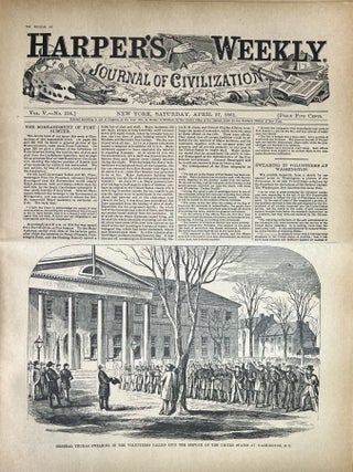 Item #1115202406 Harper's Weekly Complete Run of 52 1861 Civil War Centennial Reissues, Vol. V,...