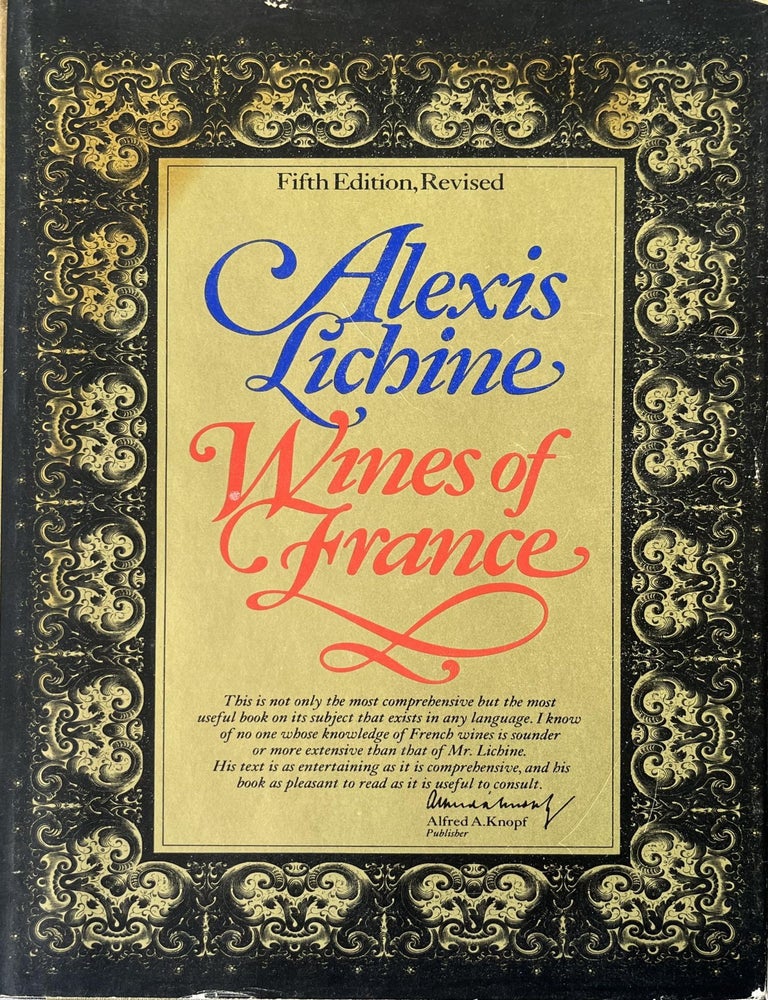 Item #1116202521 Wines of France: Revised Edition. Alexis Lichine.