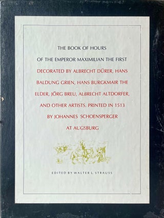 The Book of Hours of the Emperor: Maximilian the First DŸrer