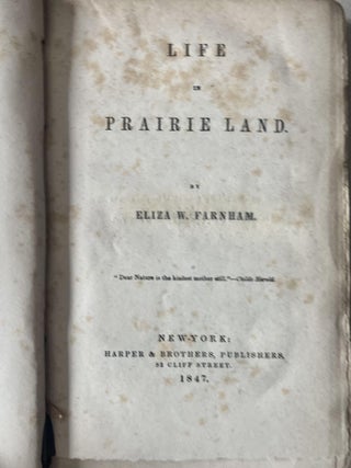Life in Prairie Land