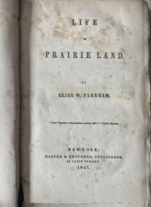 Life in Prairie Land