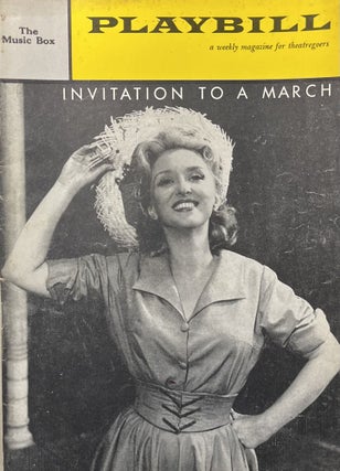 Item #11232313 Playbill November 14, 1960, Vol. 4, No. 47 for "Invitation to a March" at the...