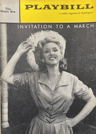 Item #11232313 Playbill November 14, 1960, Vol. 4, No. 47 for "Invitation to a March"...