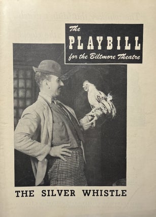 Item #11232334 The Playbill for the Biltmore Theatre's Production of "The Silver Whistle" July 3,...