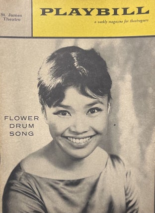 Item #11232344 Playbill, March 14, 1960,Ê Vol. 4, No. 12, for "Flower Drum Song" at...