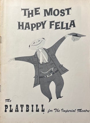 Item #11232347 The Playbill for the Imperial Theatre's Production of "The Most Happy Fella"...