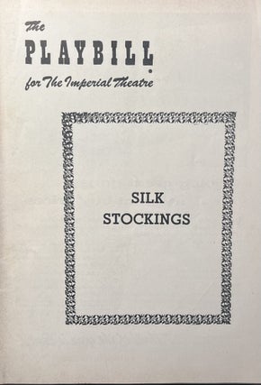 Item #11232348 The Playbill for the Imperial Theatre's Production of "Silk Stockings" October,...