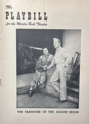 Item #11232351 The Playbill for the Martin Beck Theatre's Production of "The Teahouse of the...