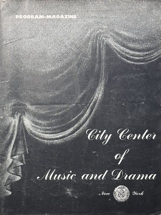 Item #11252310 Program/Magazine for City Center of Music and Drama's Production of Ballet Russe...
